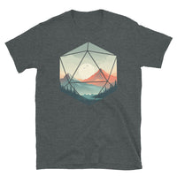 D20 Dice T-Shirt - Cool Gaming Apparel - Cuccico Design