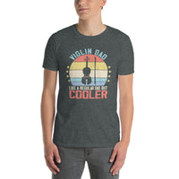 Violin Dad T-Shirt | Funny Gift for Violinist Player Dad - Cuccico Design