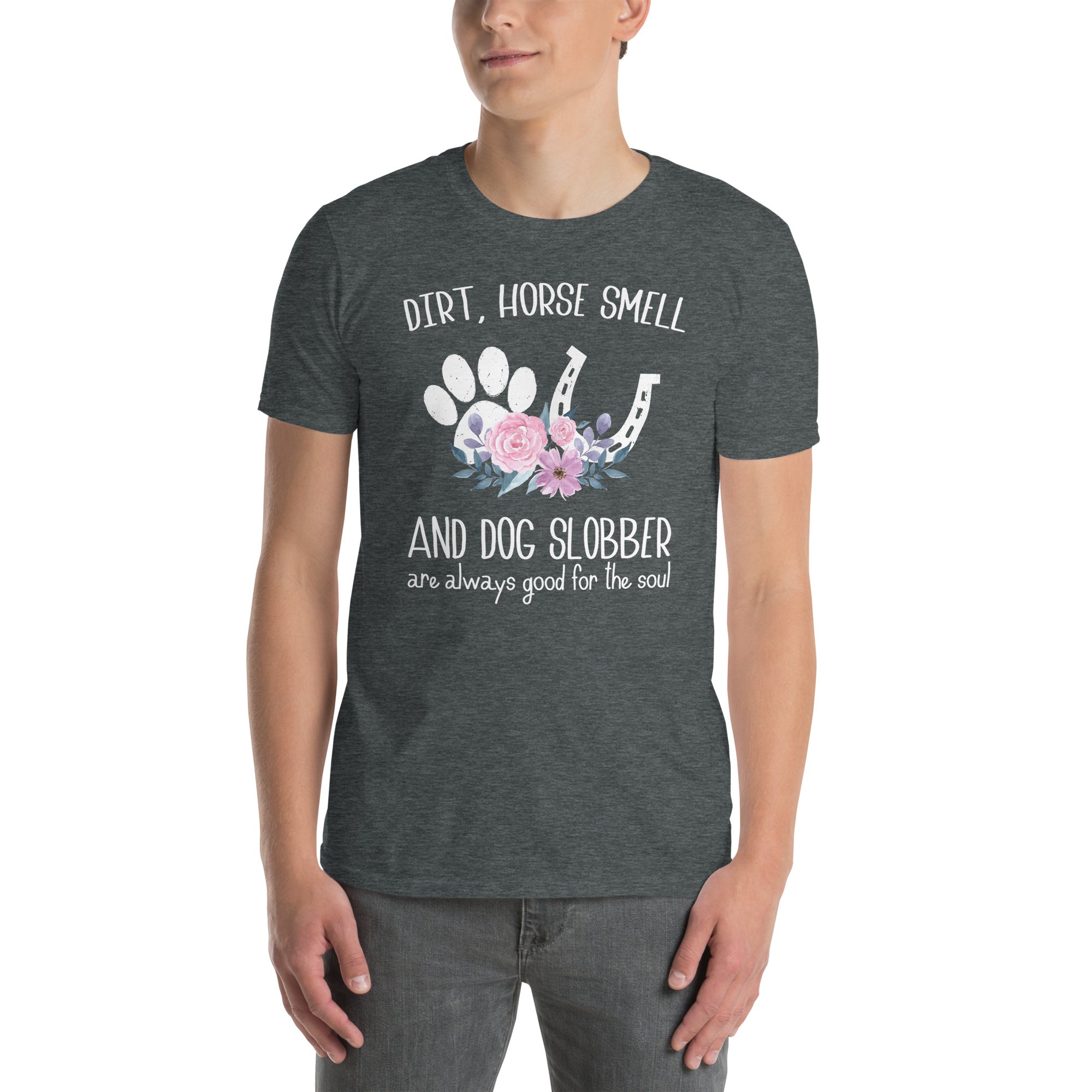 Horse & Dog Lover T-Shirt | Funny Gift for Animal Owners - Cuccico Design