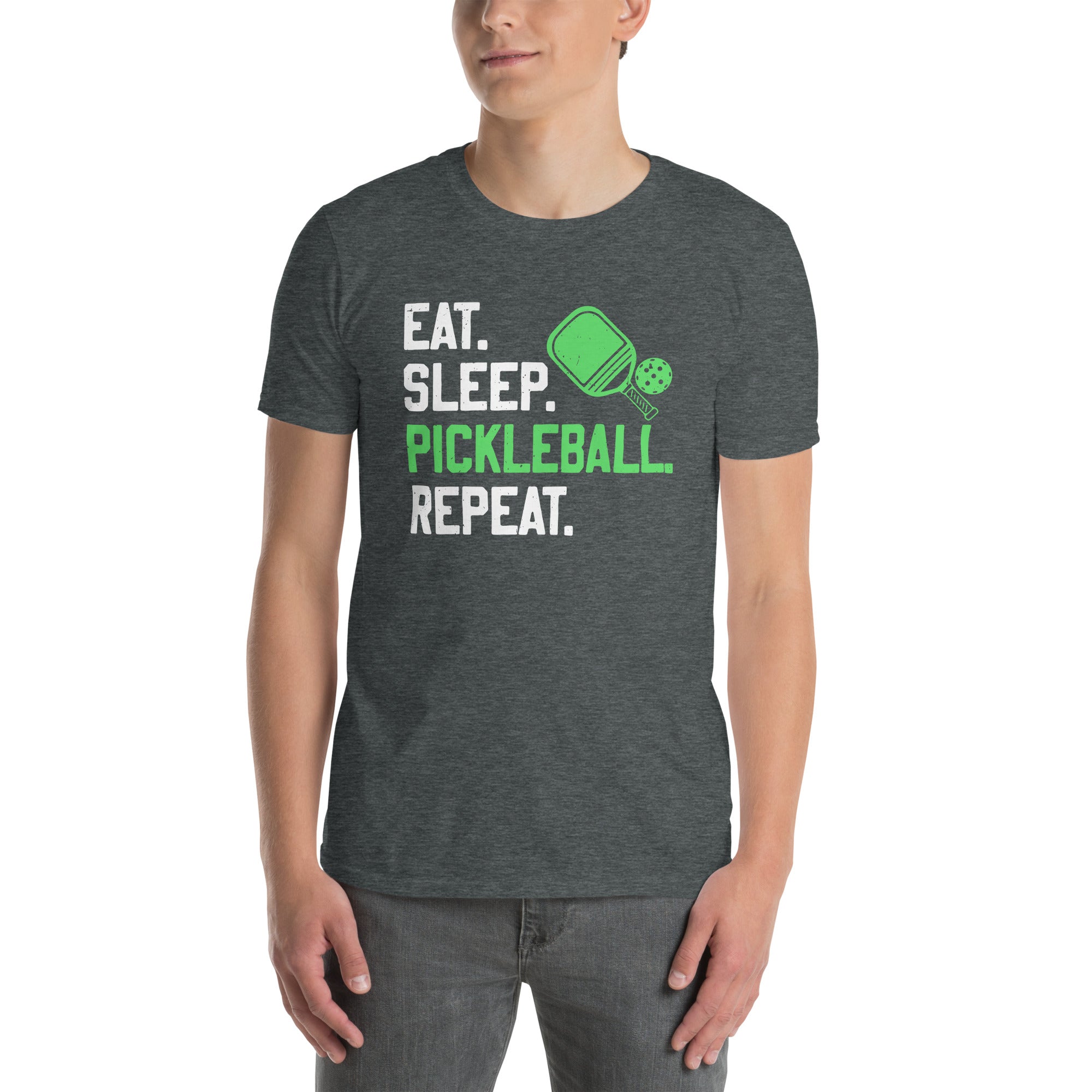 Eat Sleep Pickleball Repeat T-Shirt | Pickleball Gift - Cuccico Design