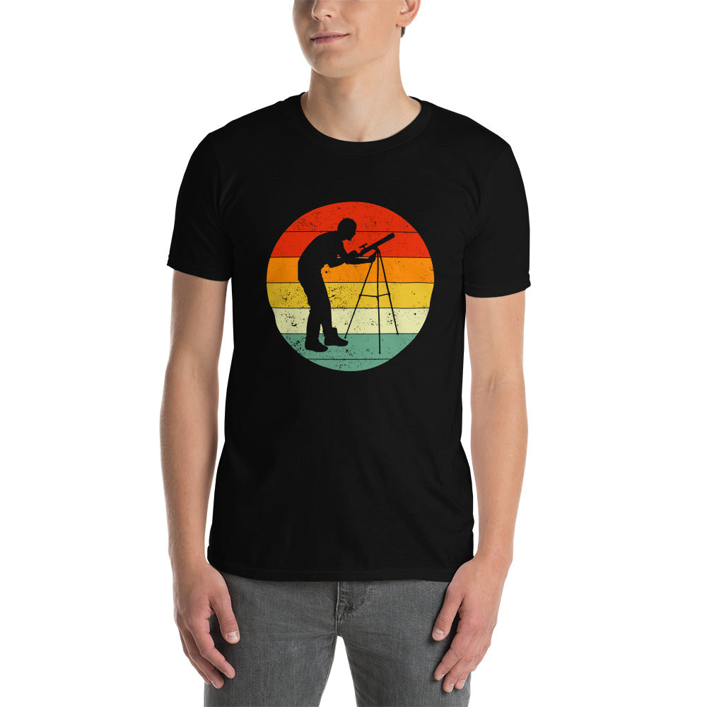 Retro Telescope Shirt | Vintage Astronomy Space Tee - Cuccico Design