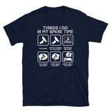 Things I Do In My Spare Time Falconers T-Shirt - Cuccico Design