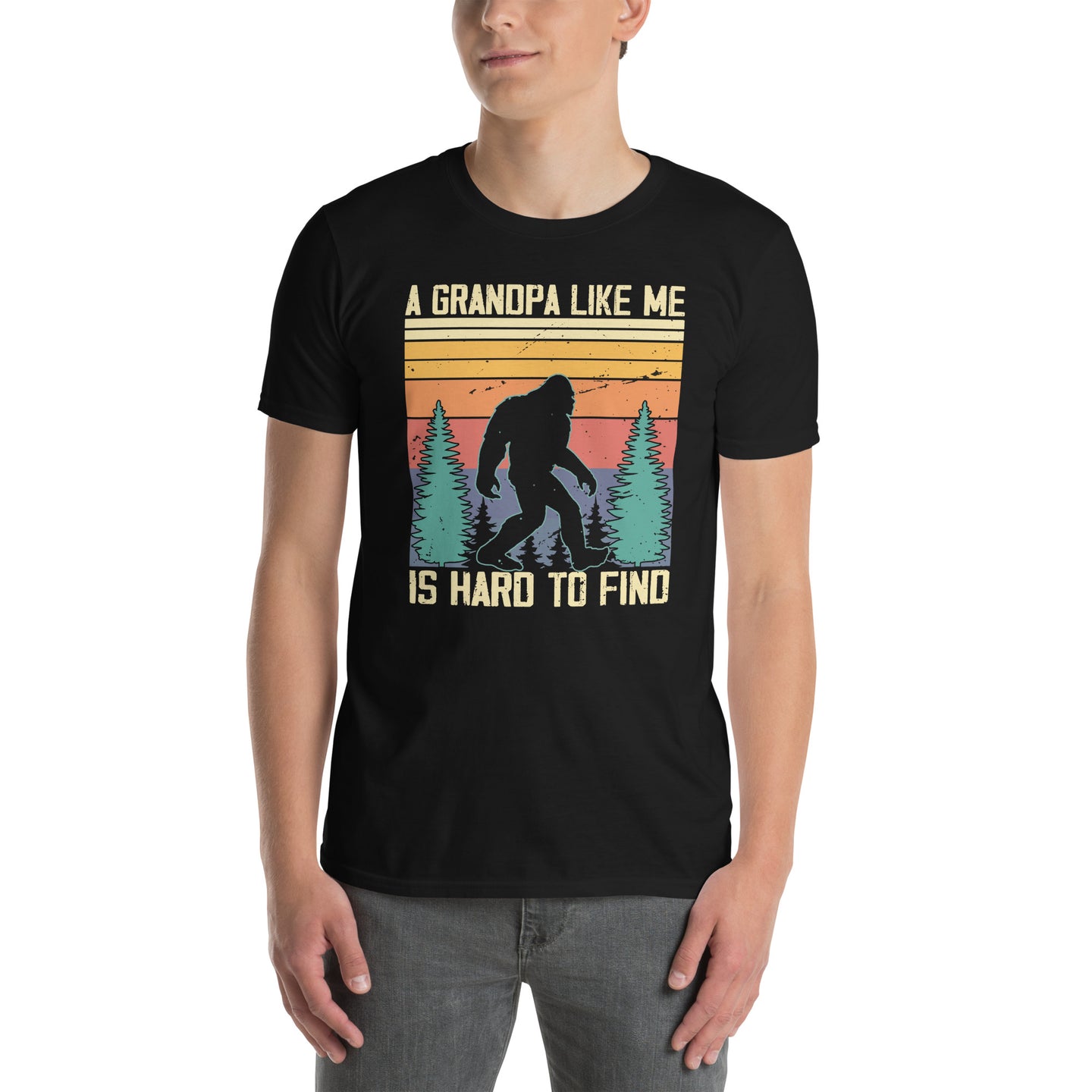 Bigfoot Grandpa T-Shirt - Funny Sasquatch Gift - Cuccico Design