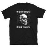 Funny Hacker T-Shirt - My Other Computer Is Your Computer Tee - Cuccico Design