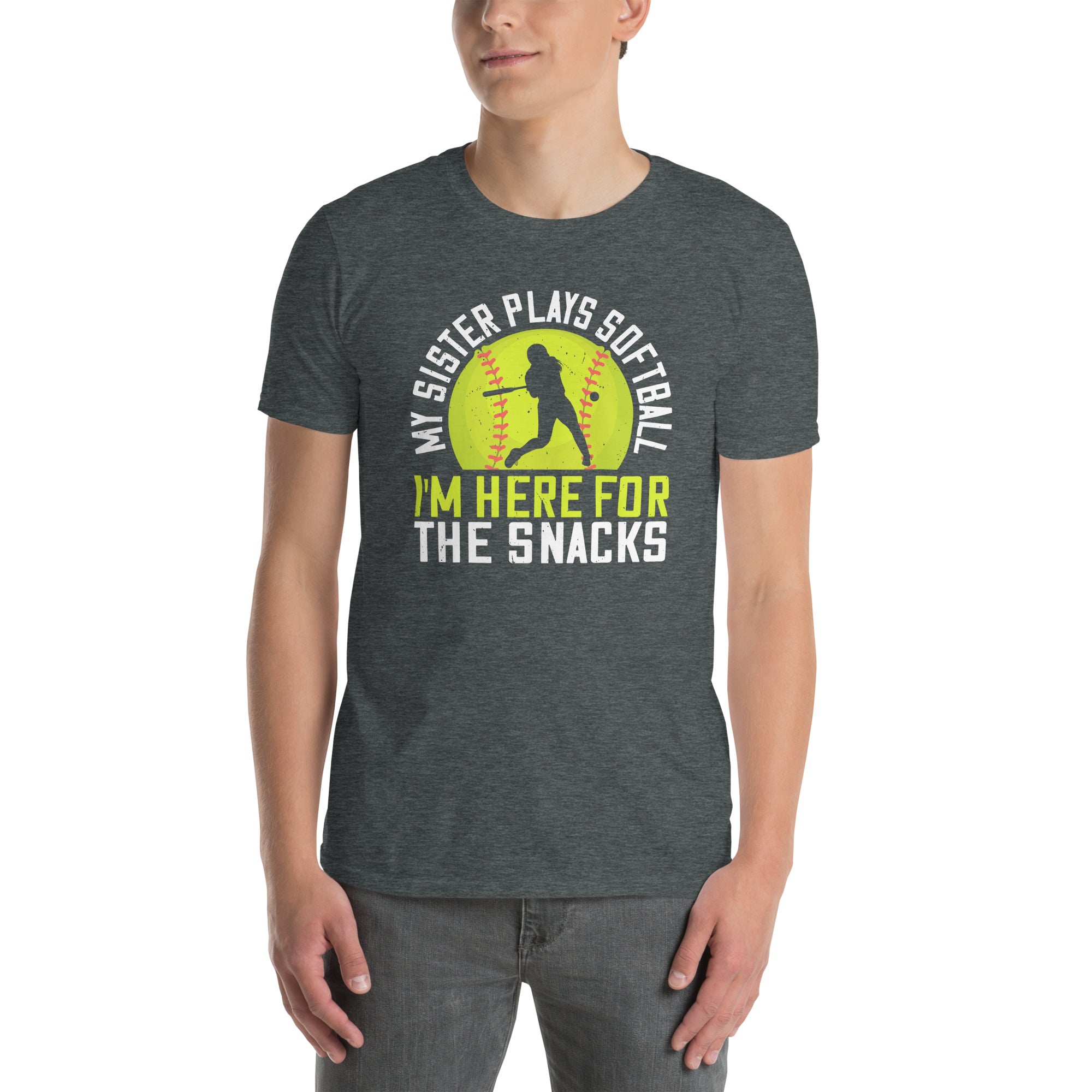 Softball Snacks T-Shirt | Funny Game Day Tee - Cuccico Design