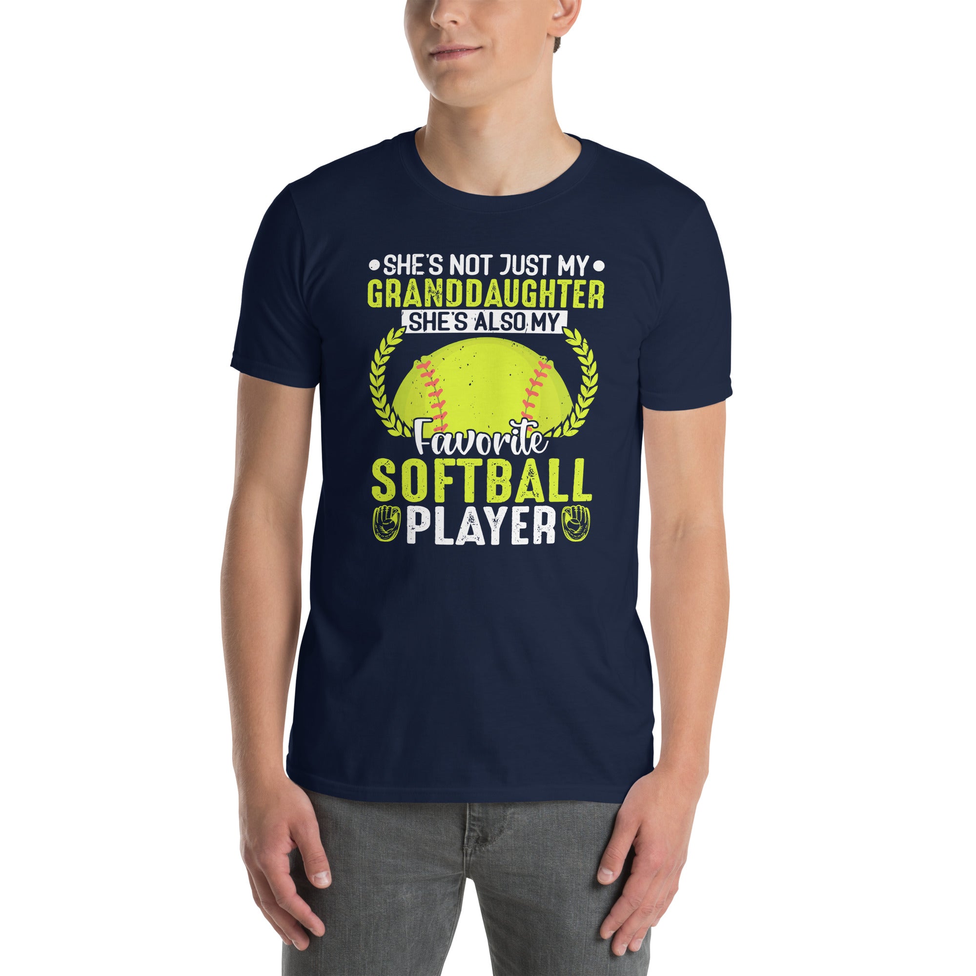 Funny Softball T-Shirt Gift for Granddaughter - Softball Lover - Cuccico Design