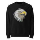 Cuccico Eagle Sequin Patch Sweatshirt in Black with Game Day Mascot Patch