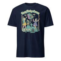Easy-Bake Coven 90s Horror Movie Fan Witchy Vibes Tee in navy by Cuccico