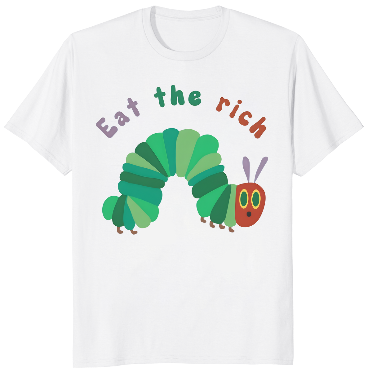 Eat the Rich T-Shirt – Political Statement Streetwear | Funny Graphic Tee by Cuccico | Cuccico