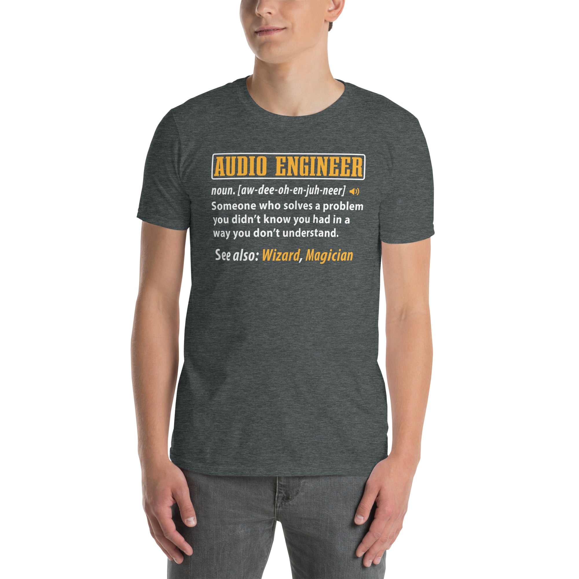 Funny Sound Engineer T-Shirt - Audio Engineer Gift - Cuccico Design