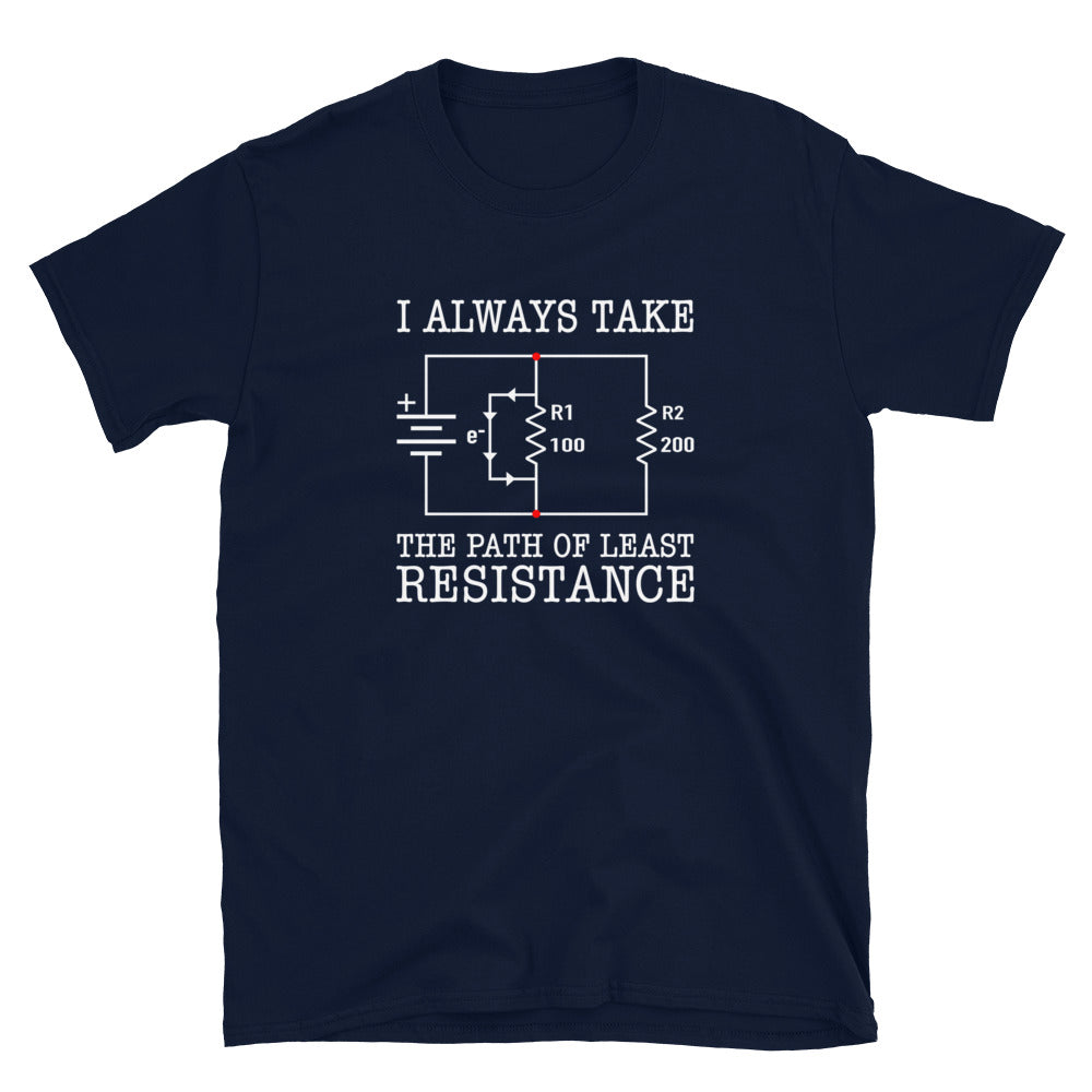 Electrical Engineering T-Shirt - Circuit Diagram Print - Cuccico Design
