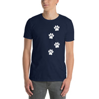 Vintage Dog Paw T-Shirt | Dog Lover Gift Tee - Cuccico Design