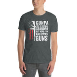 Gunpa T-Shirt: Like A Normal Grandpa But More Fun & Owns Guns - Cuccico Design