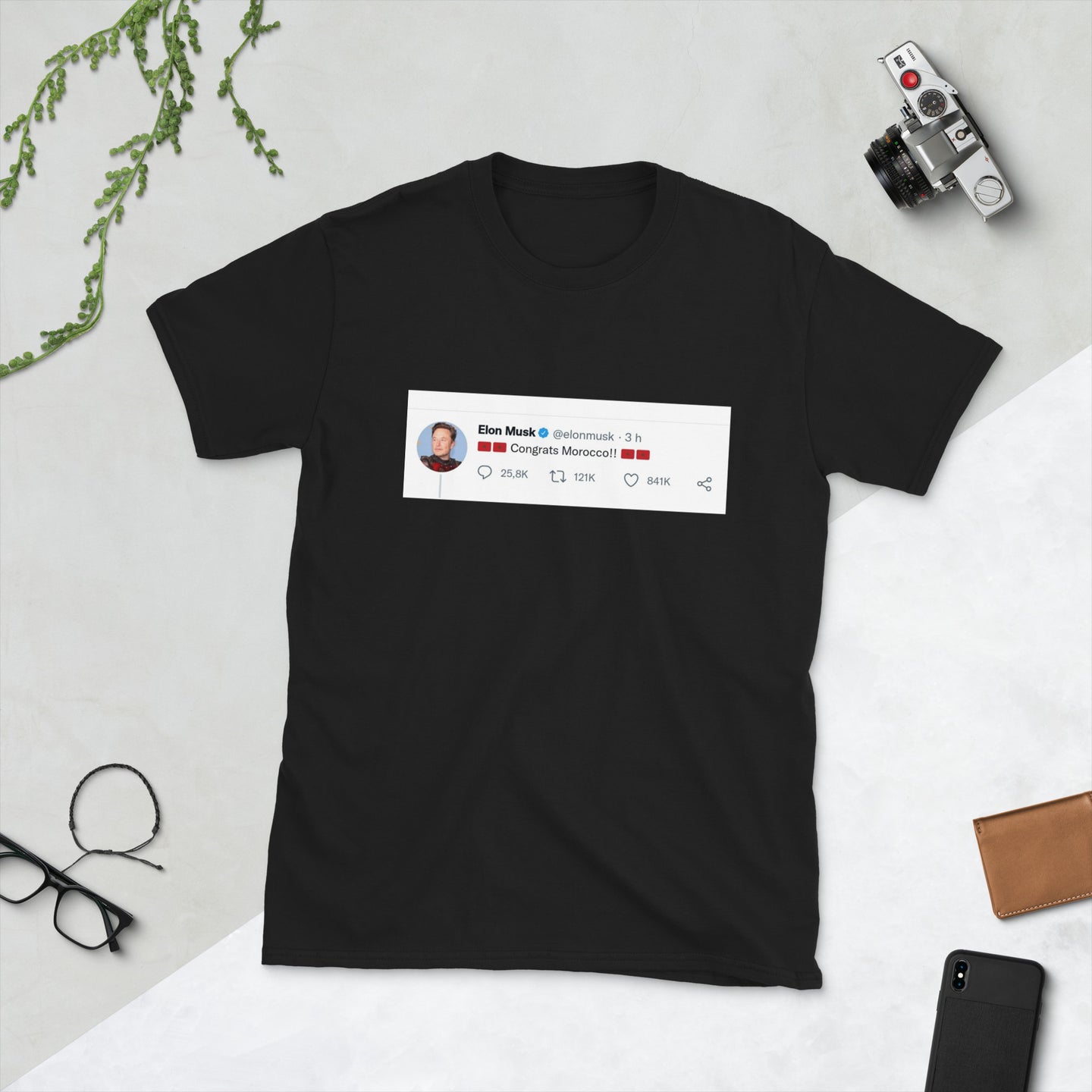 Morocco Football T-Shirt | National Team Fan Gear - Cuccico Design