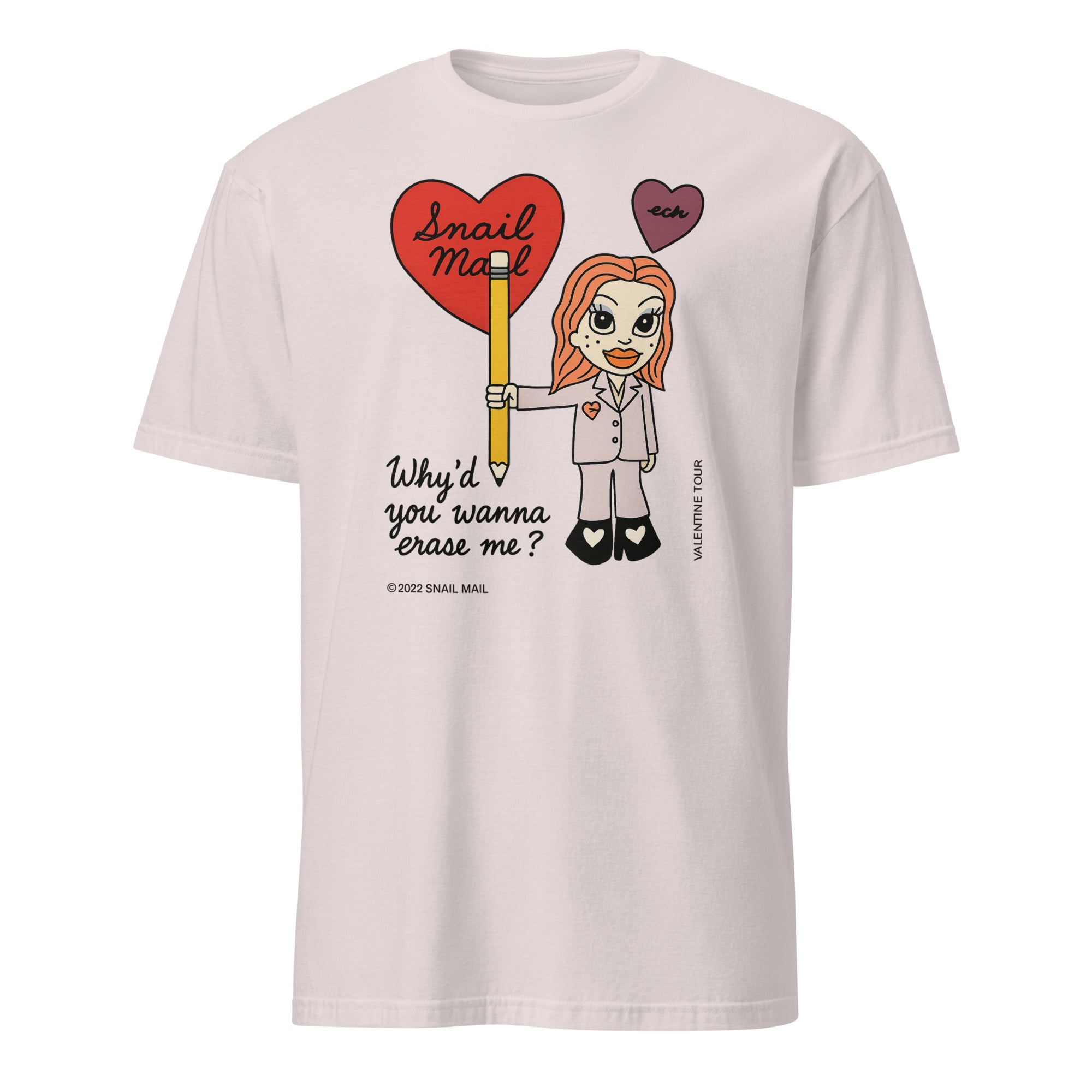 Cuccico Echo Valley Claire White Erase Me shirt in ice grey