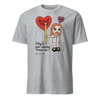 Cuccico Echo Valley Claire White Erase Me shirt in sport grey
