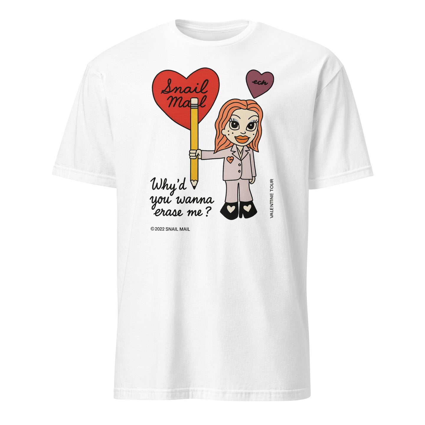 Cuccico Echo Valley Claire White Erase Me shirt in white