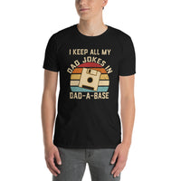 I Keep All My Dad Jokes In A Dad-A-Base - Funny Dad Shirt - Cuccico Design