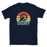 Funny Bicycle T-Shirt for Cycling Lovers | Cranky Sun - Cuccico Design