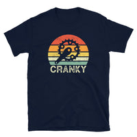 Funny Bicycle T-Shirt for Cycling Lovers | Cranky Sun - Cuccico Design