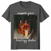 Egg dealer shirt dark heather