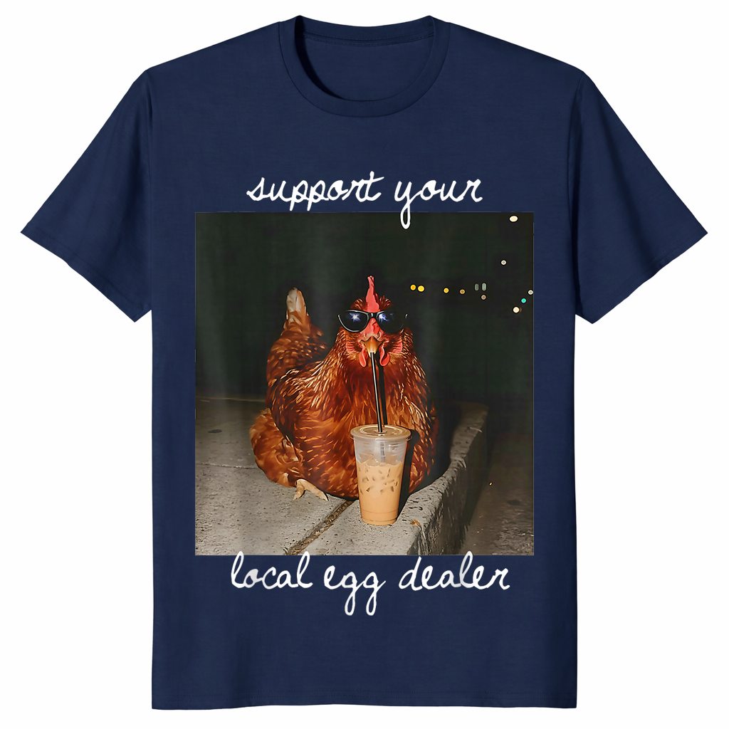 Egg dealer shirt in navy