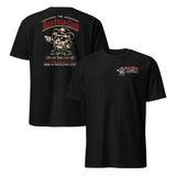 Ella Fella Club shirt in black with vintage cowboy Texas graphic design