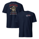 Ella Fella Club cowboy t shirt in navy with retro western club graphic