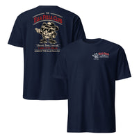 Ella Fella Club cowboy t shirt in navy with retro western club graphic