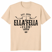 Ella Fella Est 2026 shirt in sand for Ella's Fellas country music fans