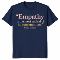 Empathy is radical shirt in navy