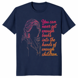 Enough books shirt in navy