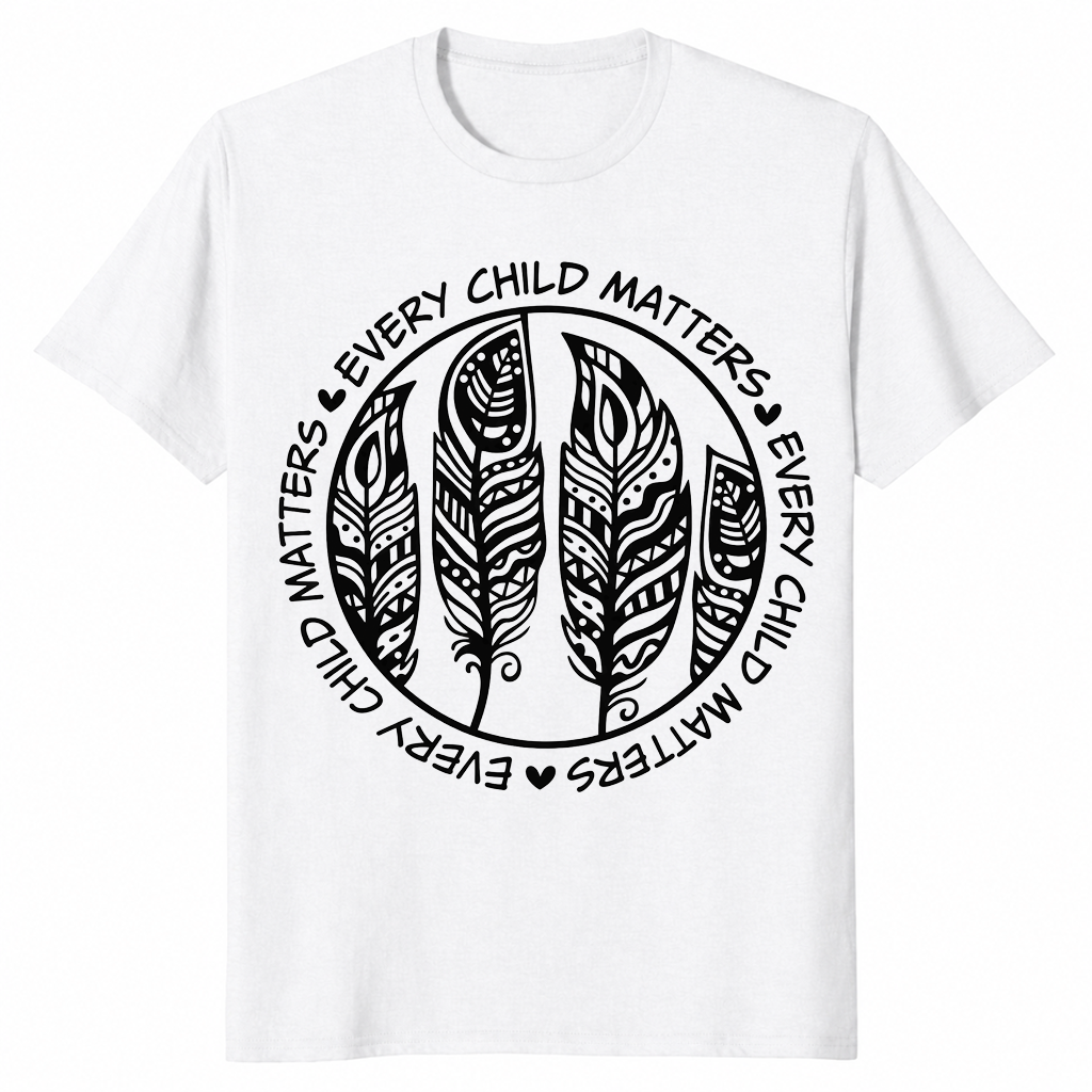 Every Child Matters Shirt in white