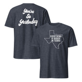 Everything's Bigger In Texas Burnt Orange Faded Vintage T-Shirt | Cuccico