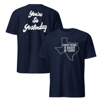 Everything's Bigger In Texas Burnt Orange Faded Vintage T-Shirt | Cuccico