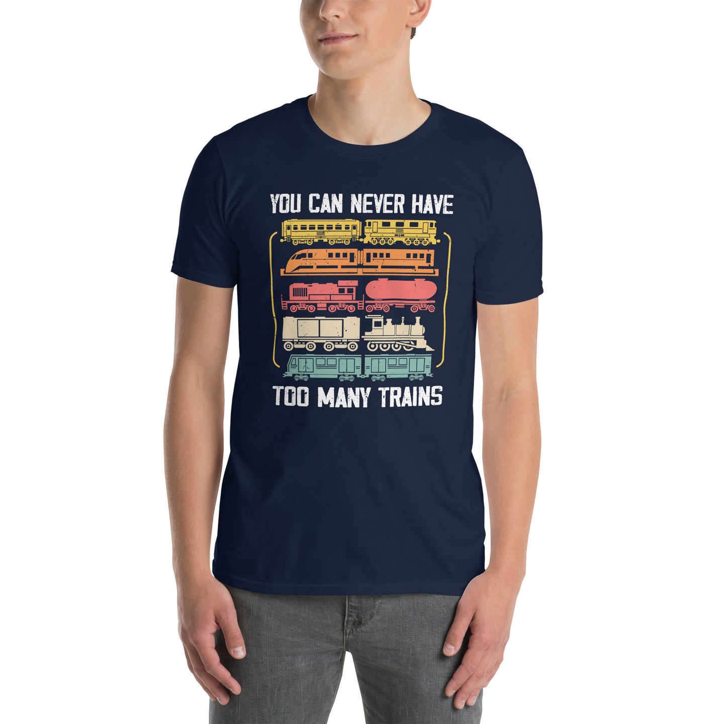 Model Train T-Shirt - Train Lover Gift & Apparel - Cuccico Design