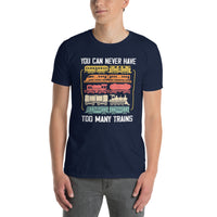 Model Train T-Shirt - Train Lover Gift & Apparel - Cuccico Design