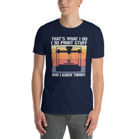 Funny 3D Printer T-Shirt | 'I 3D Print Stuff' Tech Gift - Cuccico Design
