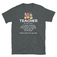 Funny Teacher T-Shirt | Humorous Definition Print - Cuccico Design