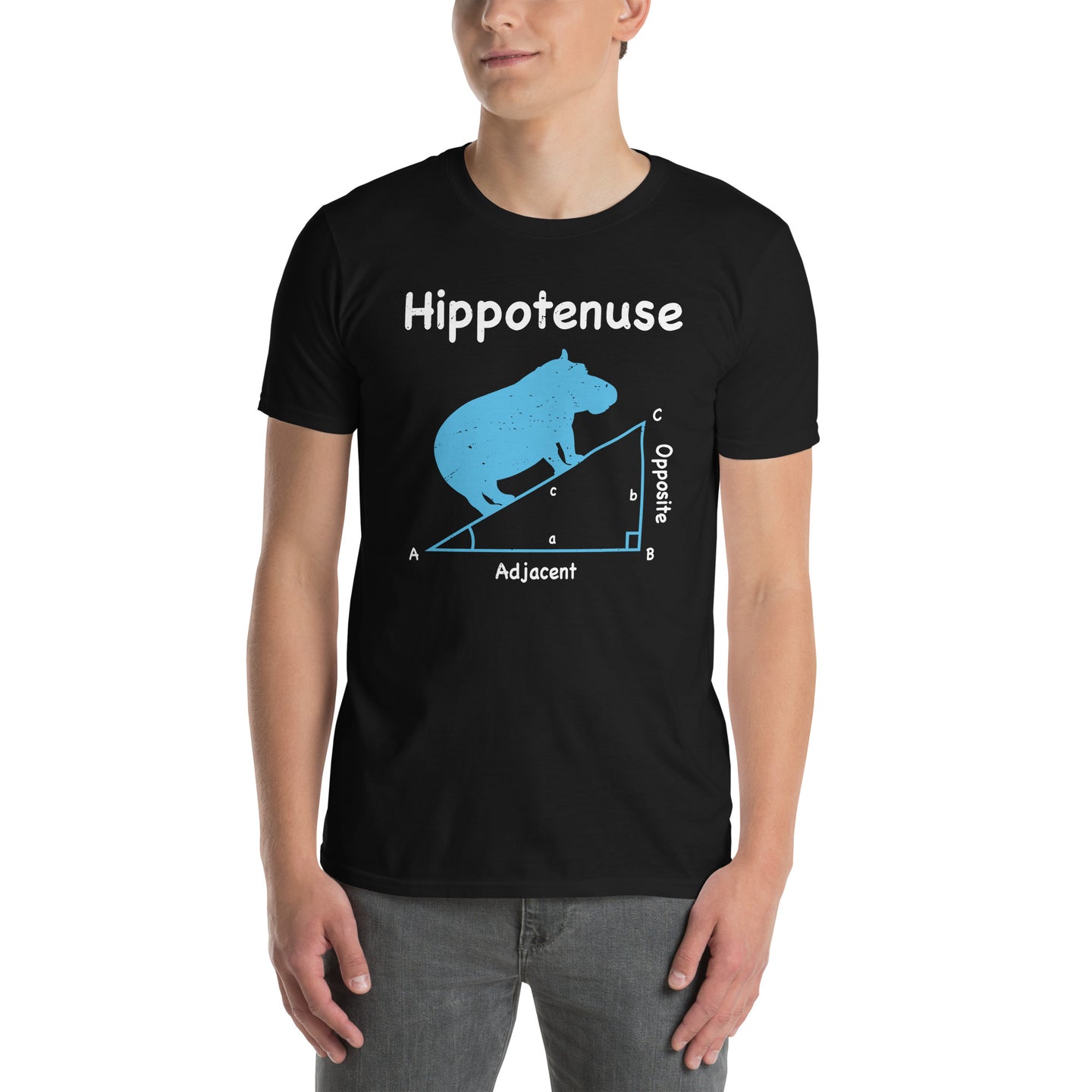 Funny Math Shirt | Hypotenuse Pun Tee | Teacher Gift - Cuccico Design