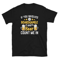 Board Games and Beer T-Shirt - Funny Drinker Gift - Cuccico Design