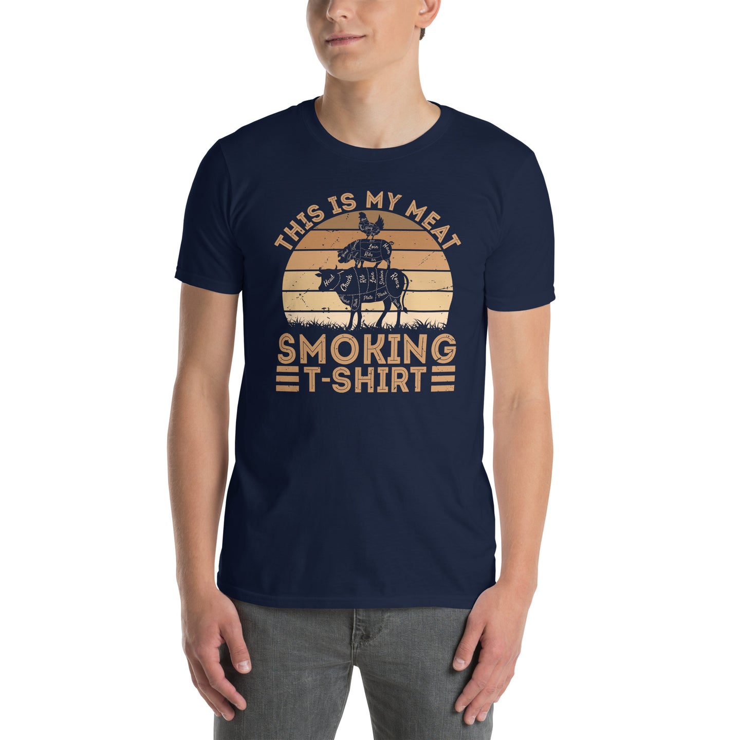 This Is My Meat Smoking Shirt T-Shirt | Funny BBQ Grill - Cuccico Design