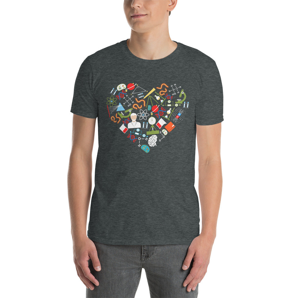 Heart Science T-Shirt - College Student Gift Idea - Cuccico Design