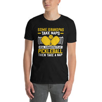 Real Grandpas Play Pickleball Shirt | Funny T-Shirt - Cuccico Design