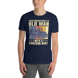 Pontoon Captain T-shirt | Funny Grandpa Boating Gift - Cuccico Design