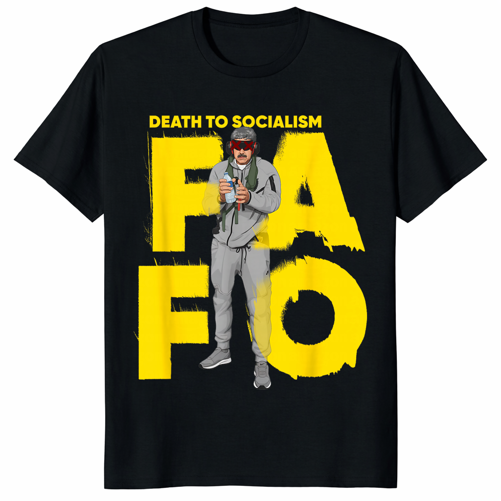 FAFO Death to Socalism T-Shirt - FAFO Meme Tee | Cuccico