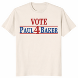 Fake campaign election shirt in natural
