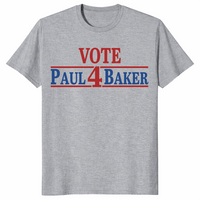 Fake campaign election shirt in sport grey