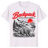Fat bear week shirt in ice grey