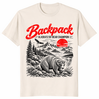 Fat bear week shirt in natural
